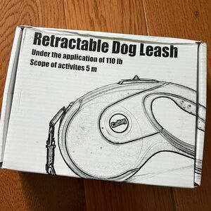 Retractable Dog Leash - Black